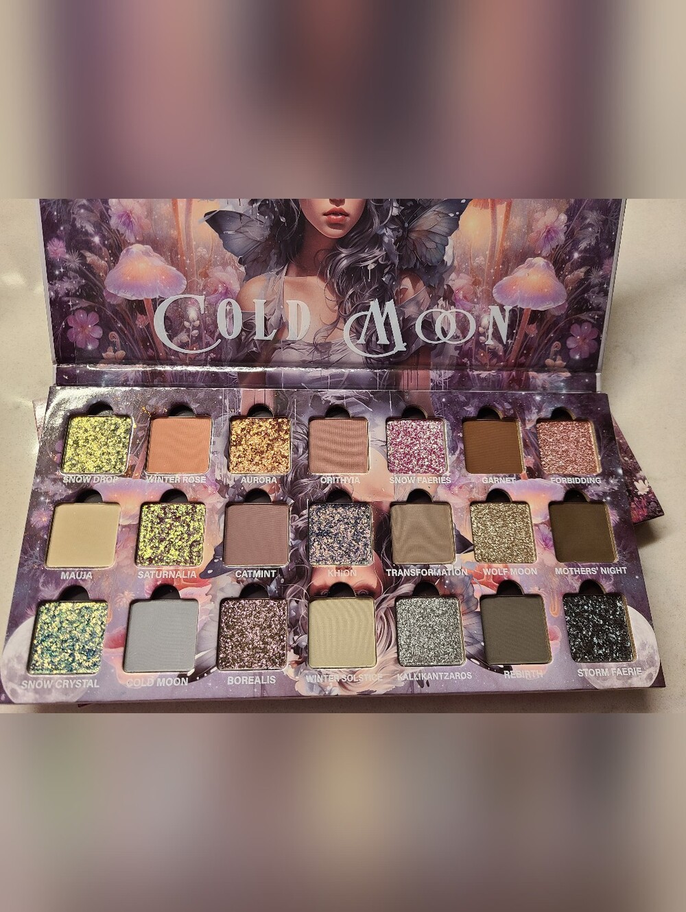 Ensley Reign COLD MOON Eyeshadow Palette